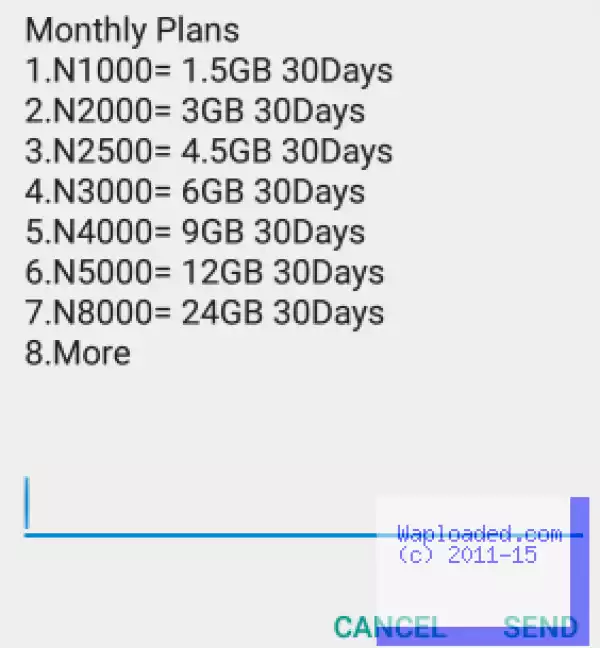 GLO Moved Up Their N1000 Data Bundle From 1.2GB to 1.5GB and N2000 Data From 2.5GB to 3GB